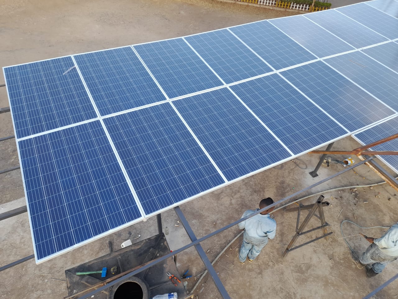 Pembe Flour Mills - 10.2kWp Solar Borehole Solarization